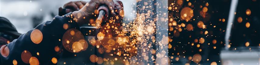 a worker at a manufacturing plant